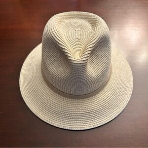 Lucky Brand Cream Wide-Brimmed Hat